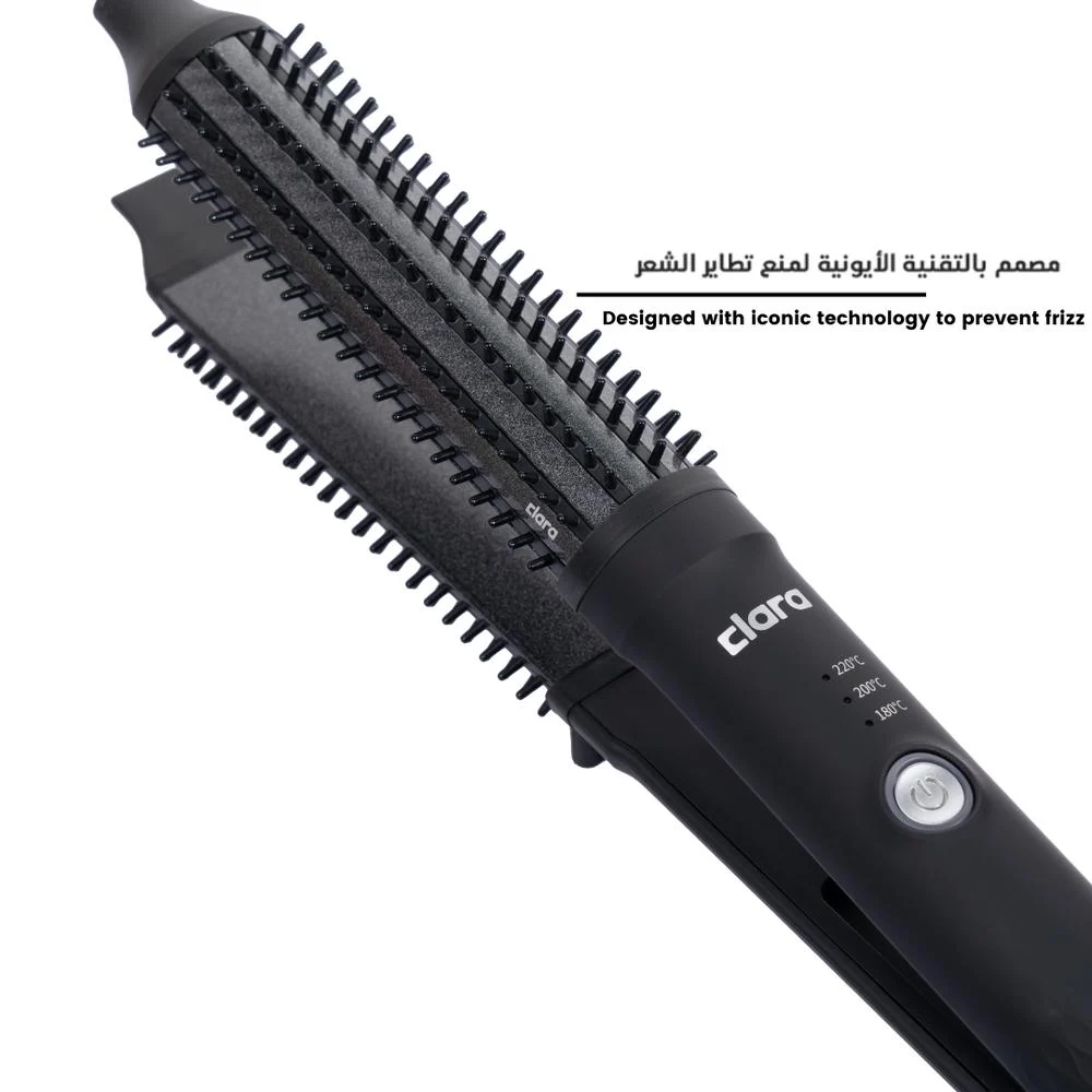 فرشاة التمليس الثنائي من كلارا – اسود C30