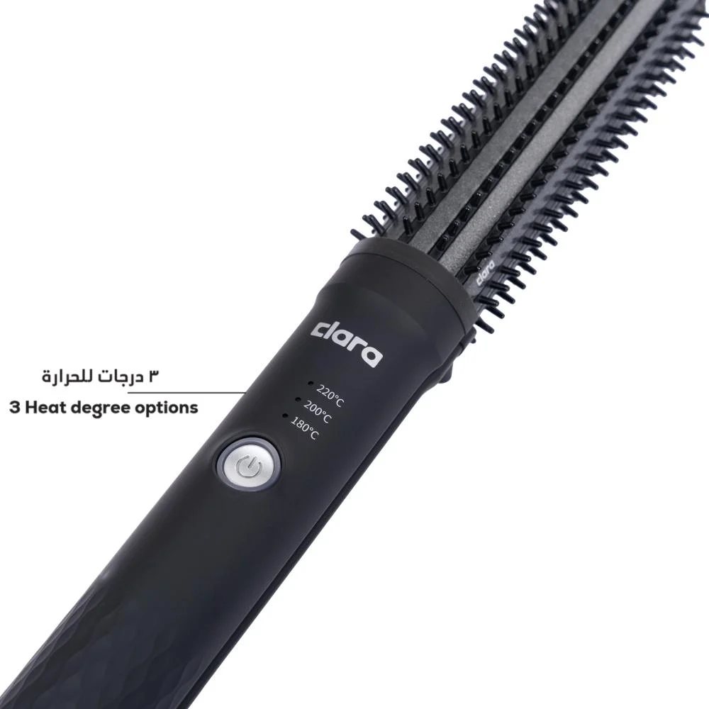 فرشاة التمليس الثنائي من كلارا – اسود C30