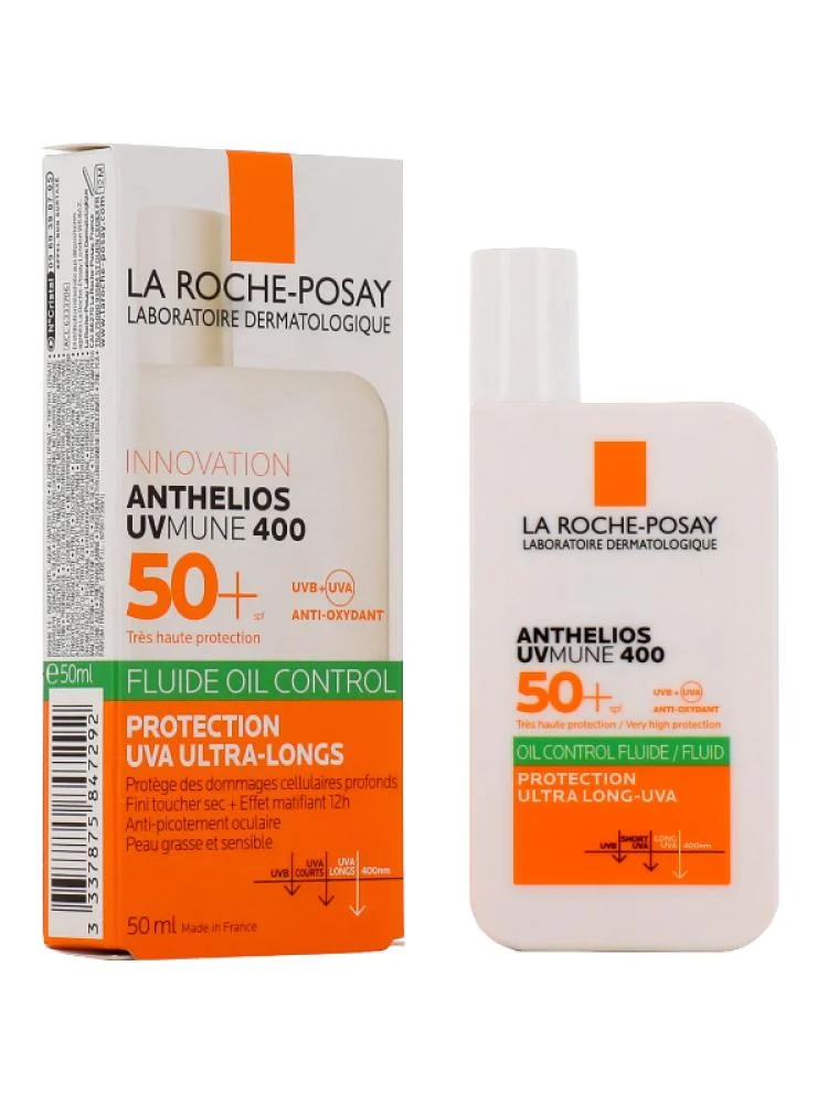 انثيليوس يوفي ميون 400 واقي شمس +SPF50 سائل من لاروش بوزيه ، 50 مل