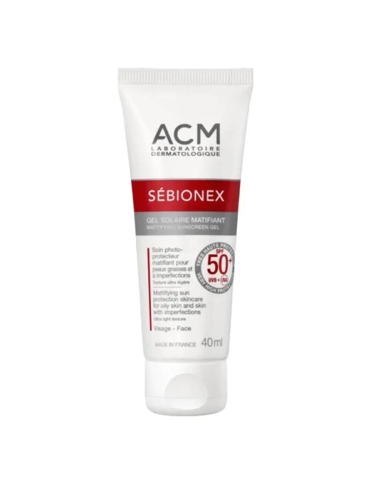 جل واقي شمس للبشرة الدهنية بعامل حماية SPF50 سيبيونكس من acm اي سي ام – 40 مل