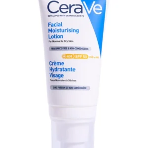 لوشن نهاري مرطب للوجه بعامل حمايه SPF50 من سيرافي - 52مل