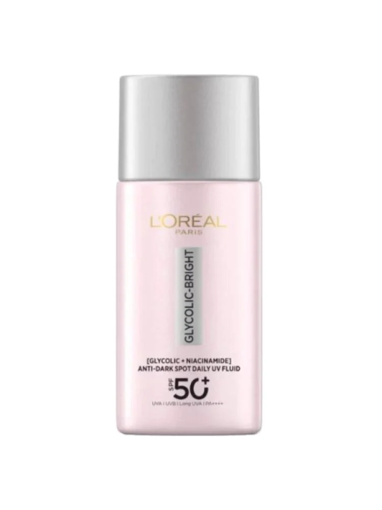 كريم جليكوليك برايت UV SPF50+ يومي من لوريال باريس – 50 مل