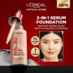 كريم أساس إنفاليبل Rosy Light 1-2 من لوريال باريس 30 مل