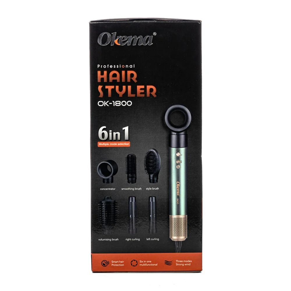 استشوار شعر 6×1 من اوكيما – OK-1800