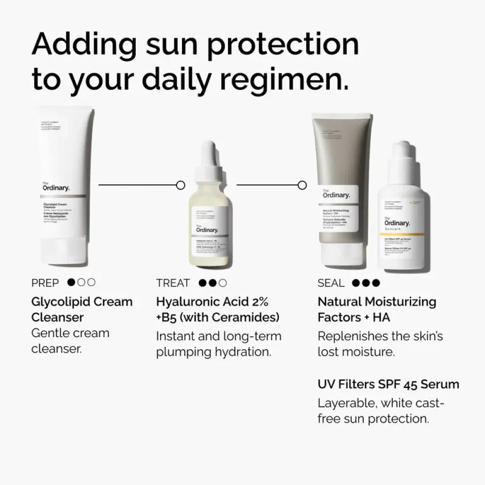سيروم واقي شمس والأشعة فوق البنفسجية بعامل حماية 45 SPF من ذا اورديناري – 60 مل