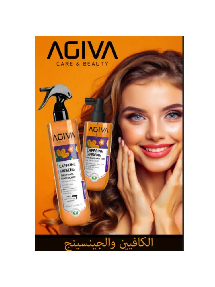 بخاخ حماية الشعر من الحرارة حتى 230 بالكافيين من اجيفا – 400 مل