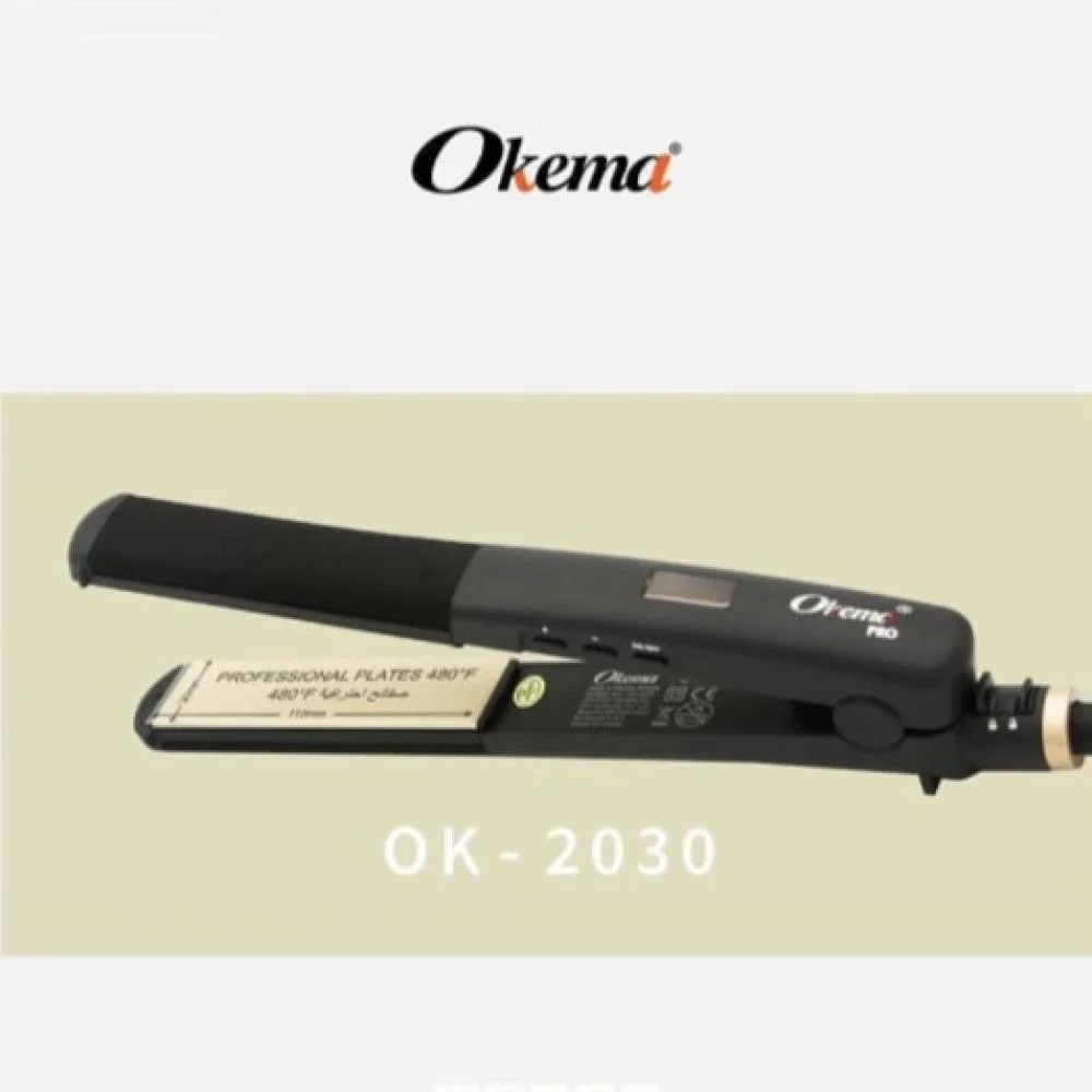 سيراميك تمليس للشعر بتقنية الايونات من اوكيما – OK-2030