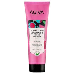 كريم للعناية بالشعر التالف بالإيلنغ إيلنغ وليبوزوم C من أجيفا - 250 مل