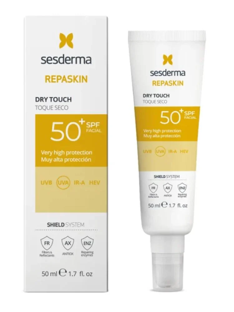 ريباسكن كريم واقي شمس SPF50 بملمس جاف من سيسديرما 50 مل