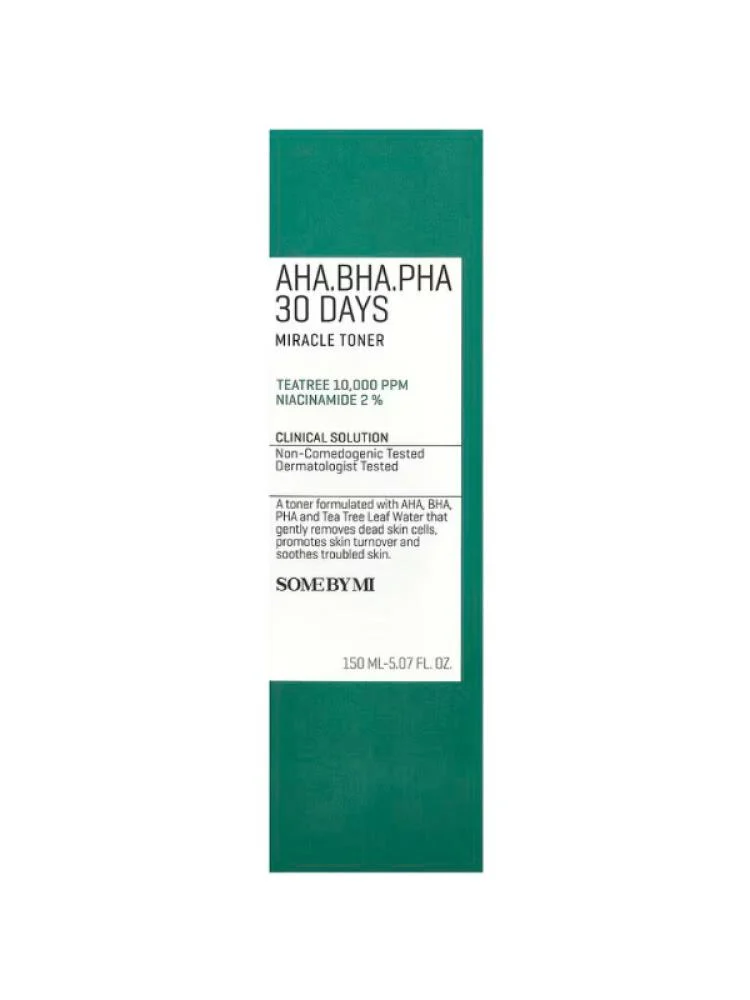 تونر ميراكل AHA BHA PHA للعناية بالبشرة من سوم باي مي 150 مل