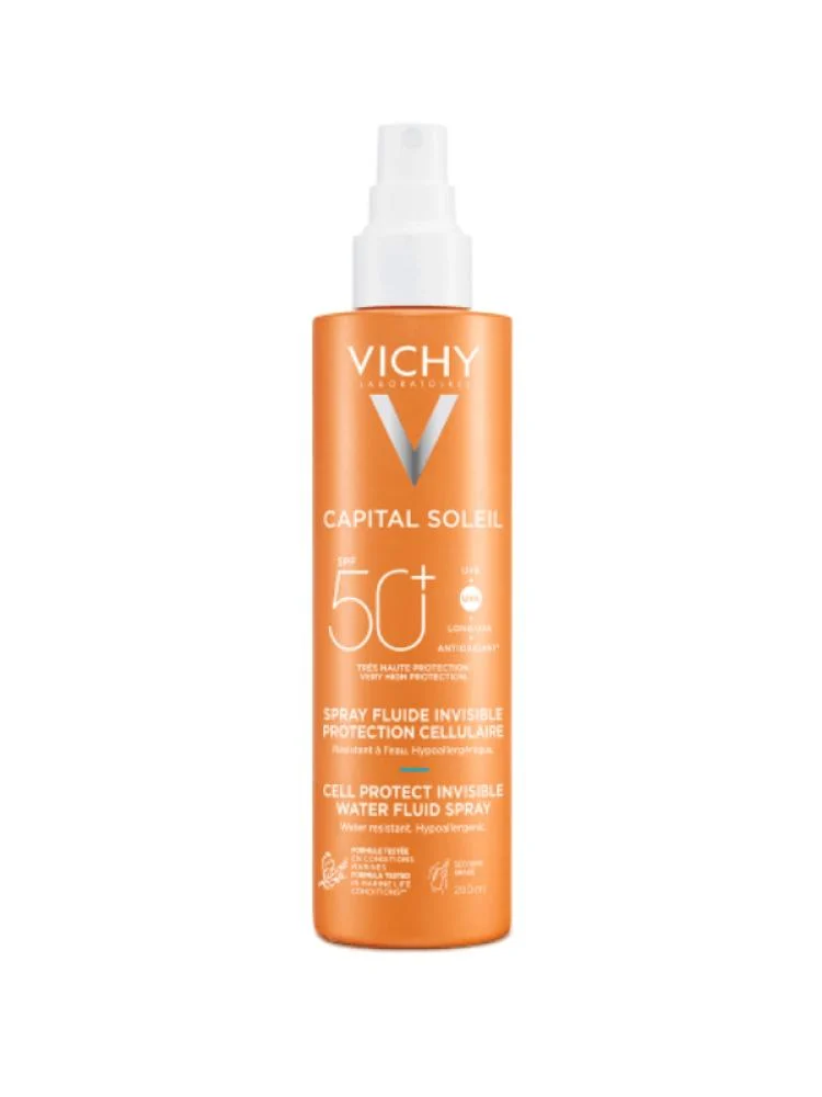 بخاخ واقي شمس كابيتال سولاي SPF 50+ من فيشي 200 مل