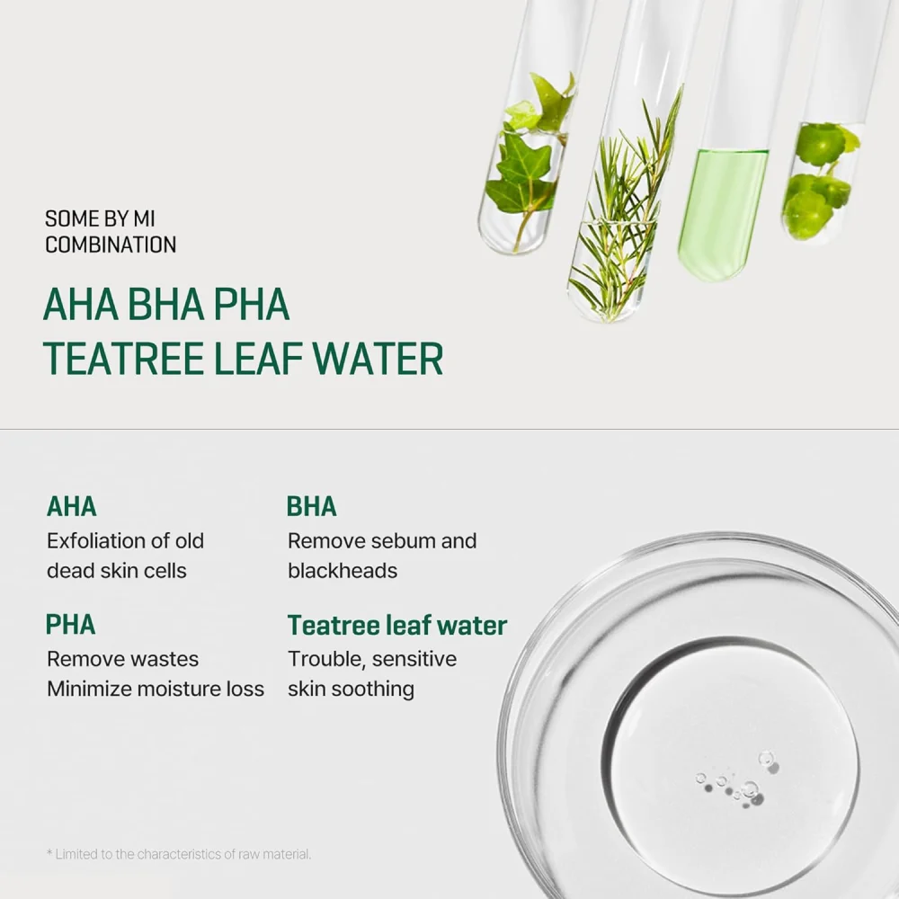 مجموعة روتين العناية AHA BHA PHA من سوم باي مي 4 قطع