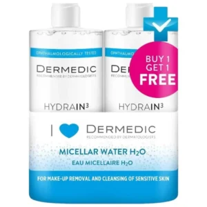 ماء ميسيلار H2O منظف ومزيل للمكياج من ديرميديك