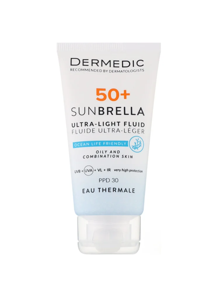 واقي شمس صن بريلا ألترا لايت SPF 50+ من ديرميديك 50 مل